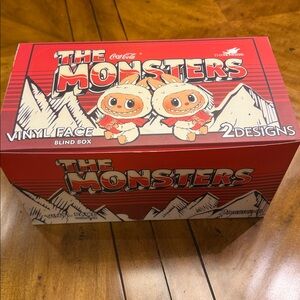 Coca-Cola The Monsters Red and White Vinyl Box